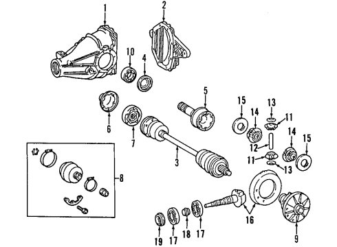 Mercedes-Benz 210-350-54-14 Overhaul Kit Mercedes-Benz 210-350-54-14 Overhaul Kit