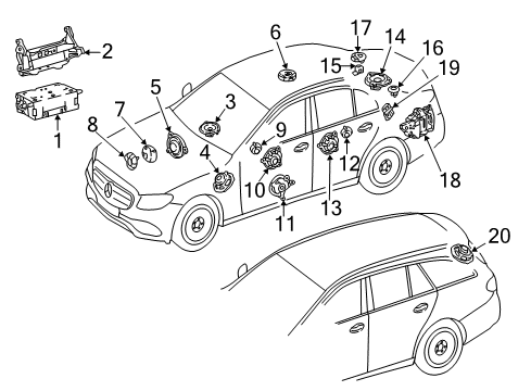 Mercedes-Benz 218-906-28-02 MEMORY CARD 218-906-28-02 Mercedes-Benz MEMORY CARD