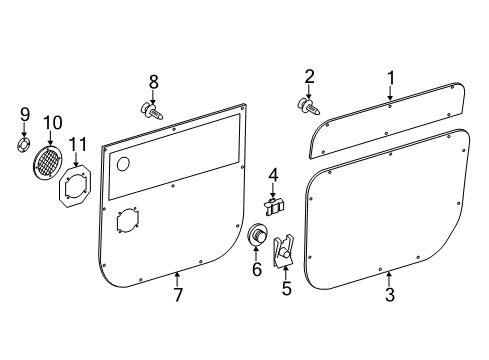 906-737-08-71-39 Mercedes-Benz TRIM