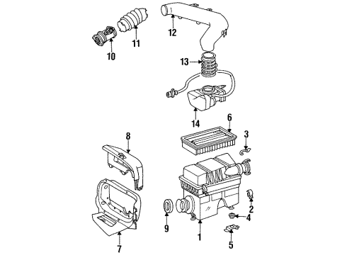 Mercedes-Benz 000-094-05-48 Air Mass Sensor Mercedes-Benz 000-094-05-48 Air Mass Sensor