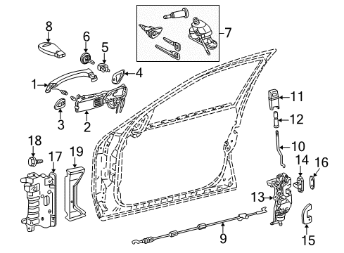 Mercedes-Benz 215-984-00-29 Lock Screw 215-984-00-29 Mercedes-Benz Lock Screw