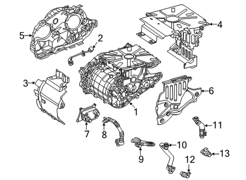 Mercedes-Benz 297-340-89-03 AXLE DRIVE MODULE Mercedes-Benz 297-340-89-03 AXLE DRIVE MODULE