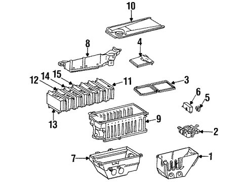 Mercedes-Benz 140-540-05-82 Cover 140-540-05-82 Mercedes-Benz Cover