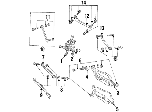 140-350-54-06 Mercedes-Benz Thrust Arm Mount Kit