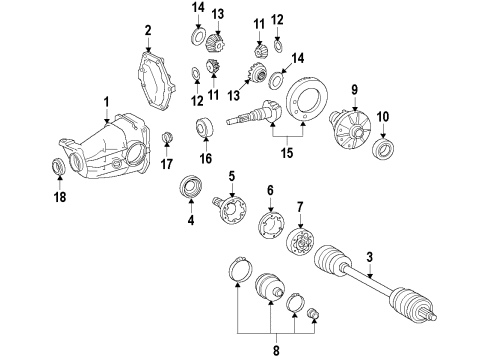 Mercedes-Benz 201-320-01-47 Speedometer Gear 201-320-01-47 Mercedes-Benz Speedometer Gear