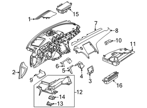 Mercedes-Benz 000-991-90-03 Trim Cover Clip Mercedes-Benz 000-991-90-03 Trim Cover Clip