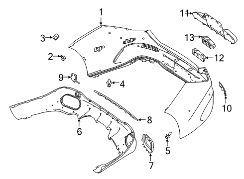 Mercedes-Benz 118-885-24-04 TRIM STRIP