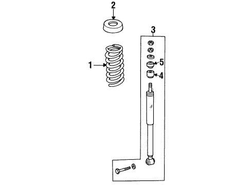 Mercedes-Benz 124-320-50-13 Shock Mercedes-Benz 124-320-50-13 Shock
