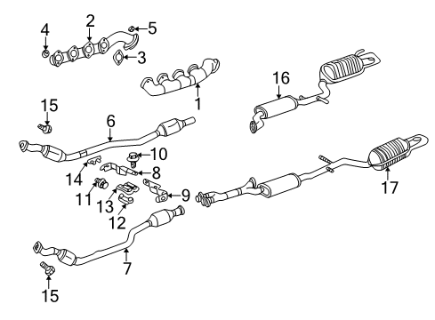 215-490-07-21 Mercedes-Benz Muffler