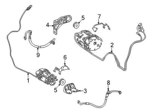 Mercedes-Benz 167-326-14-00 Elastomer Bearing Mercedes-Benz 167-326-14-00 Elastomer Bearing