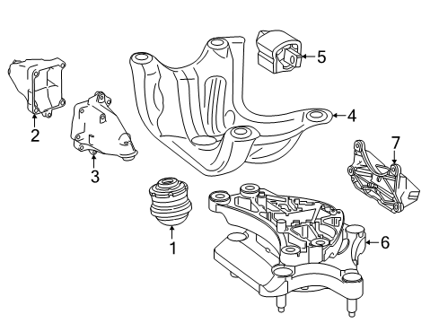 910105-010012 Mercedes-Benz Front Mount Bolt
