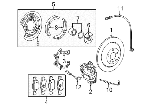 Mercedes-Benz 164-420-01-85-64 Release Cable Mercedes-Benz 164-420-01-85-64 Release Cable