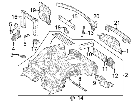 Mercedes-Benz 232-610-15-02 ASSEMBLY FRAME Mercedes-Benz 232-610-15-02 ASSEMBLY FRAME