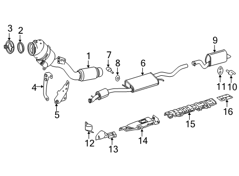 Mercedes-Benz 447-490-17-00 EXHAUST SYSTEM Mercedes-Benz 447-490-17-00 EXHAUST SYSTEM