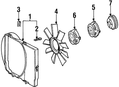 119-206-00-47 Mercedes-Benz Clutch Cover