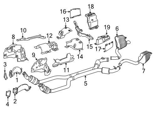 Mercedes-Benz 231-490-08-19 Muffler Mercedes-Benz 231-490-08-19 Muffler