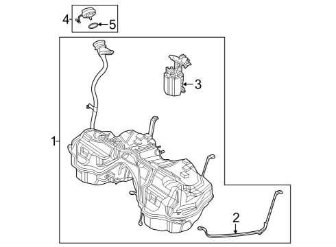 Mercedes-Benz 000-470-68-00 FUEL FILLER CAP
