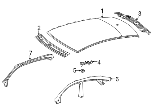 Mercedes-Benz 167-657-24-00 REINFORCEMENT Mercedes-Benz 167-657-24-00 REINFORCEMENT