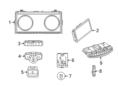 Mercedes-Benz 217-540-80-17 Exchange Instrument Cluster Mercedes-Benz 217-540-80-17 Exchange Instrument Cluster