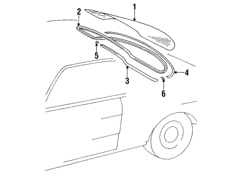 Mercedes-Benz 123-670-19-80 Glass Mercedes-Benz 123-670-19-80 Glass