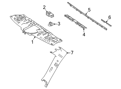 Mercedes-Benz 000000-000463-64 Header Cover Screw 000000-000463-64 Mercedes-Benz Header Cover Screw