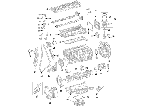 Mercedes-Benz 254-053-35-00 Valve Springs 254-053-35-00 Mercedes-Benz Valve Springs