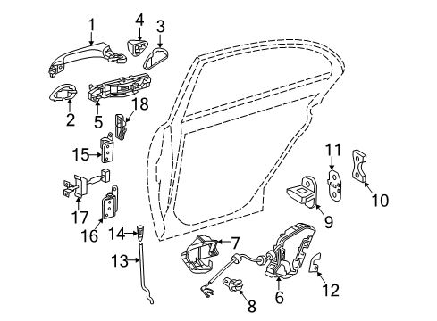 Mercedes-Benz 219-730-03-46 WINDOW LIFTER 219-730-03-46 Mercedes-Benz WINDOW LIFTER