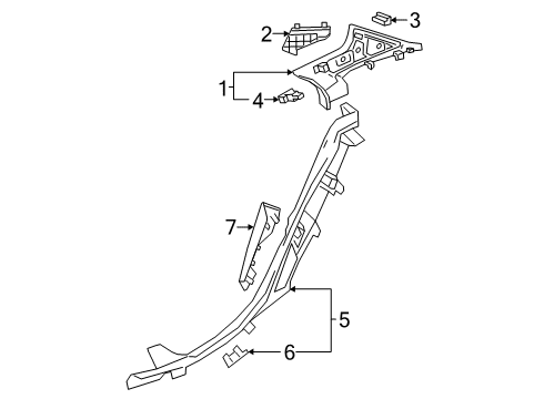 Mercedes-Benz 177-690-22-02-64-9051 COVERING PANEL Mercedes-Benz 177-690-22-02-64-9051 COVERING PANEL