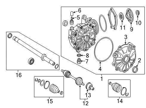 Mercedes-Benz 205-330-39-06-64 DRIVE SHAFT