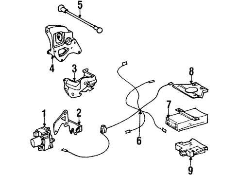 Mercedes-Benz 005-430-62-01 Master Cylinder Mercedes-Benz 005-430-62-01 Master Cylinder
