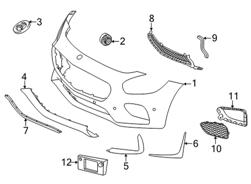 Mercedes-Benz 001-984-83-29 Side Spoiler Screw Mercedes-Benz 001-984-83-29 Side Spoiler Screw