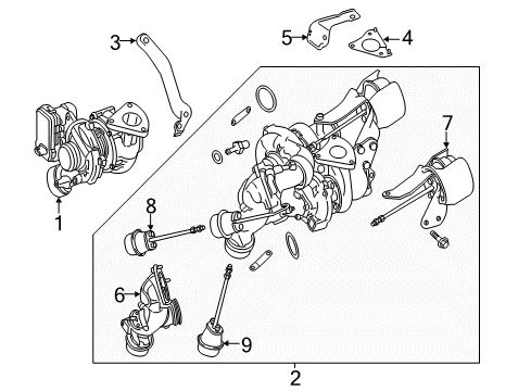 Mercedes-Benz 651-090-67-80 EXHAUST GAS TURBOCHARGER Mercedes-Benz 651-090-67-80 EXHAUST GAS TURBOCHARGER