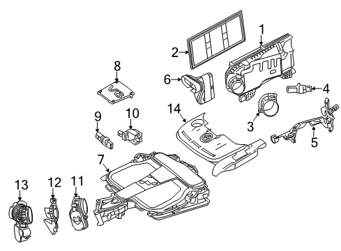 Mercedes-Benz 642-150-05-94 Actuator Motor 642-150-05-94 Mercedes-Benz Actuator Motor