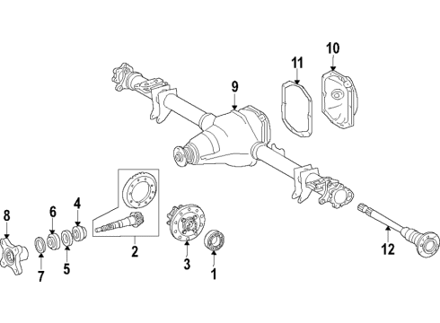 907-410-96-01 Mercedes-Benz TS CENTER SUPPORT BEARING