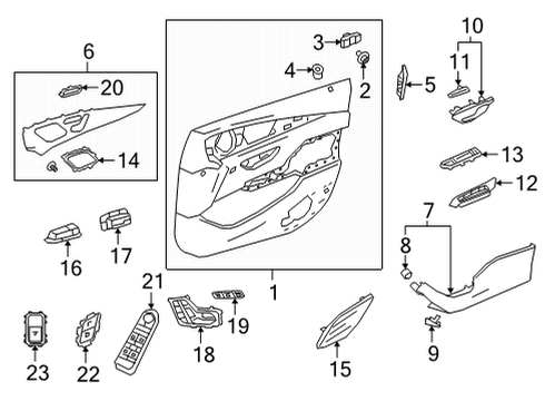 257-727-45-00 Mercedes-Benz DAMPENING, DRIVER'S DOOR