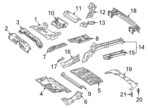 Mercedes-Benz 177-610-75-02 LOAD COMPARTMENT WELL Mercedes-Benz 177-610-75-02 LOAD COMPARTMENT WELL