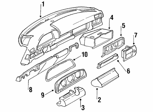 Mercedes-Benz 004-540-29-47 Gauge 004-540-29-47 Mercedes-Benz Gauge