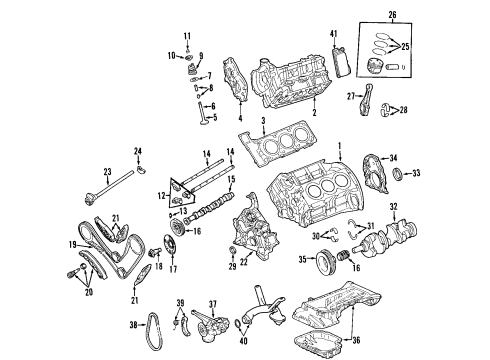 Mercedes-Benz 272-010-43-44-80 Engine 272-010-43-44-80 Mercedes-Benz Engine