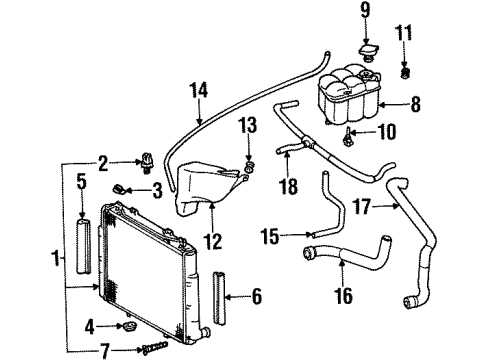 Mercedes-Benz 140-500-07-72 Breather Tube Mercedes-Benz 140-500-07-72 Breather Tube
