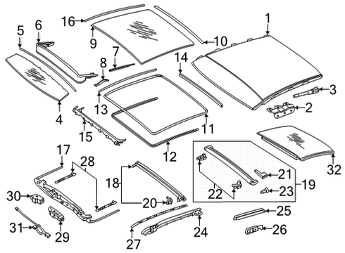 Mercedes-Benz 213-782-19-00 Rear Glass Seal 213-782-19-00 Mercedes-Benz Rear Glass Seal
