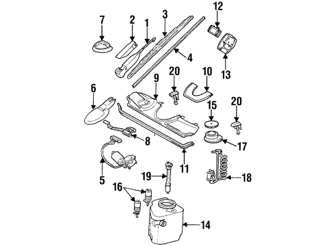 Mercedes-Benz 129-830-05-61 Heater Assembly Mercedes-Benz 129-830-05-61 Heater Assembly