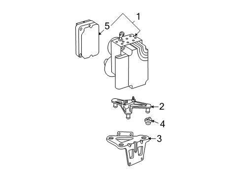 211-431-20-12 Mercedes-Benz Hydropneumatic Unit