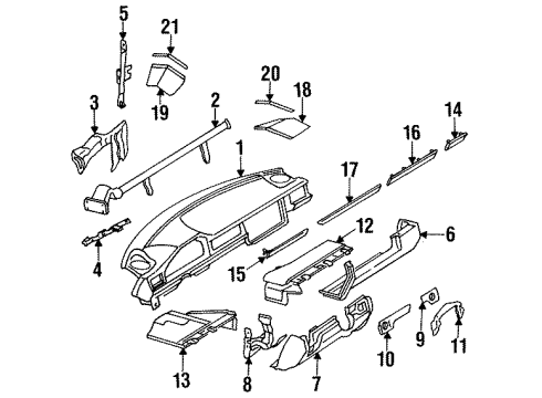 Mercedes-Benz 124-680-19-39-7102 Grille Mercedes-Benz 124-680-19-39-7102 Grille