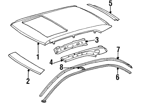 140-650-07-01 Mercedes-Benz Rear Header