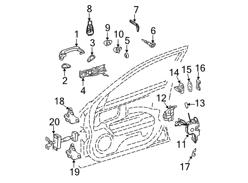 Mercedes-Benz 211-821-96-58-7C45 Window Switch 211-821-96-58-7C45 Mercedes-Benz Window Switch