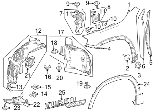 Mercedes-Benz 247-890-38-00 Mud Guard 247-890-38-00 Mercedes-Benz Mud Guard