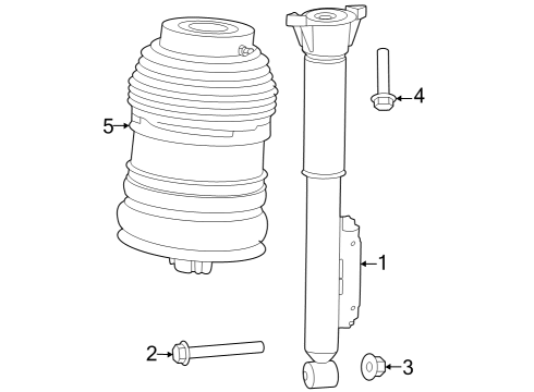 Mercedes-Benz 295-320-73-01 SHOCK ABSORBER Mercedes-Benz 295-320-73-01 SHOCK ABSORBER