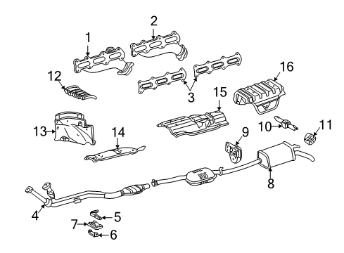 Mercedes-Benz 210-490-81-19 Front Pipe 210-490-81-19 Mercedes-Benz Front Pipe