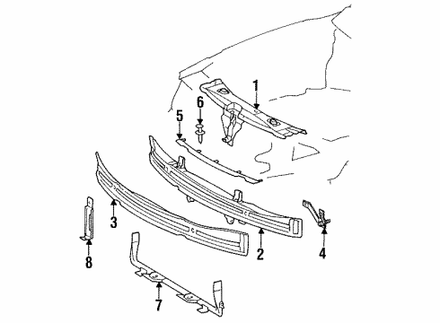 140-620-08-85 Mercedes-Benz Center Support