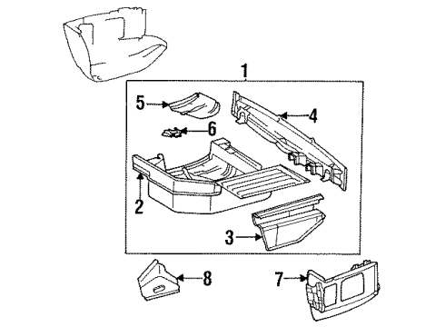 140-610-02-32 Mercedes-Benz Reinforcement